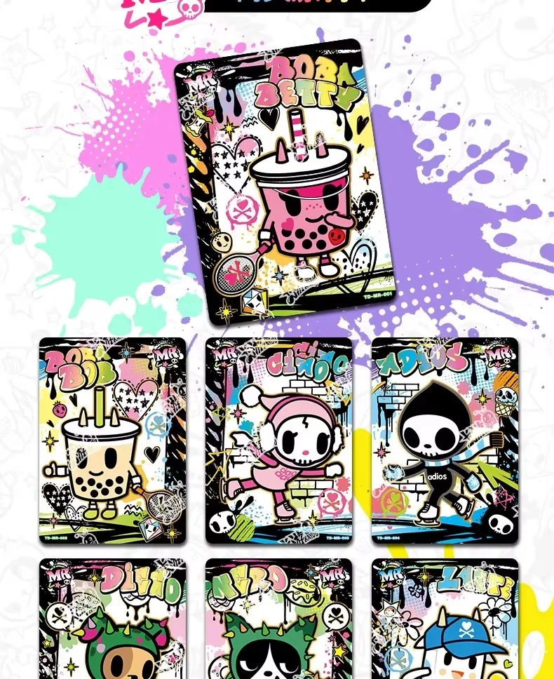 Kayou Tokidoki Unicorn Collectible Cards Wonder Journey Series 1 Full Box 18 Packs Hobby Trading Card Set For Adult Collectors