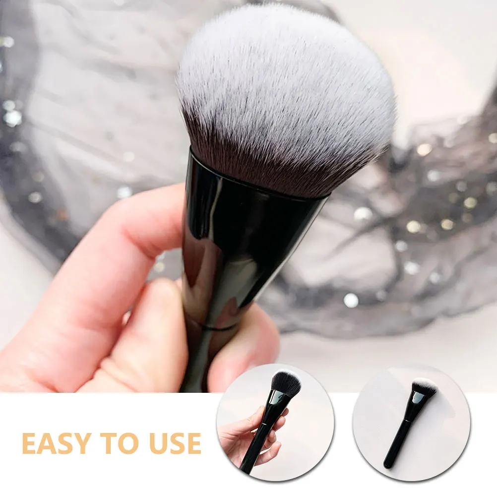 Fondotinta morbido per trucco liquido Piccolo trucco portatile per le donne Blush viso Applicatore in polvere Strumento Fondotinta Miscelazione di liquidi