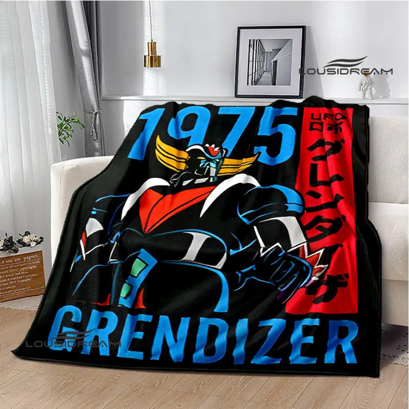 UFO ROBO GRENDIZER GOLDORAK printing blanket thin blanket anime blanket Picnic blanket birthday gift