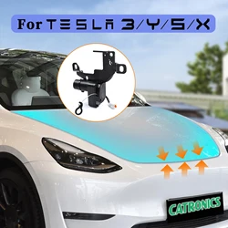 CATRONICS Caja de Repuesto Delantera Cerradura Eléctrica Cierre Suave para Tesla Model 3 Y X S 2021-2024 Adsorción Automática Modelo 3 Highland