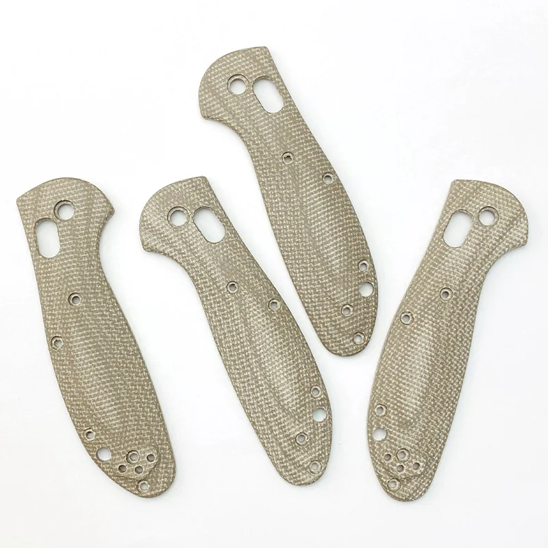 A Pair Custom Micarta Scales for Benchmade Mini Griptilian 555-556-557 Handles Folding Knife Parts Make Accessories