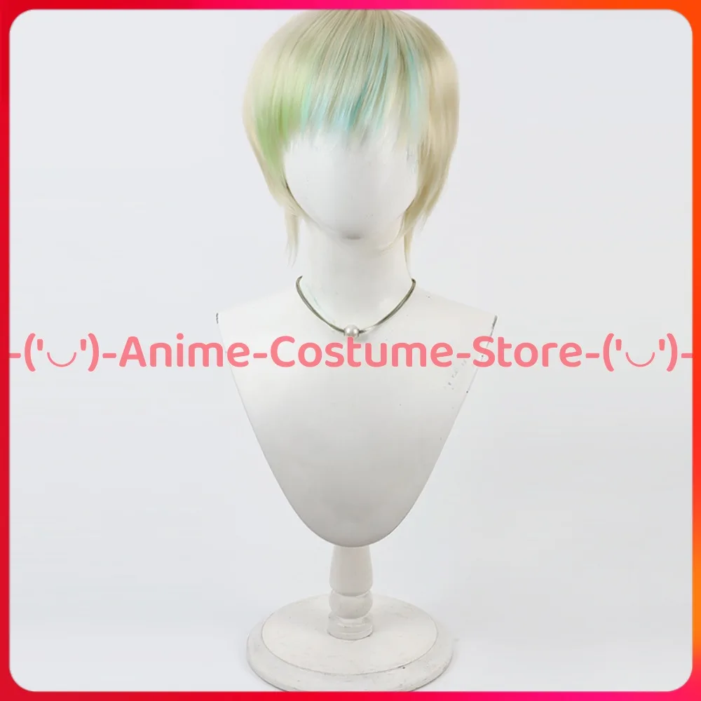 Dancer Rogaston Boy Cosplay Wig Anime Game Character Halloween Carnival Party Costume Wigs Heat Resistant Synthetic Hair