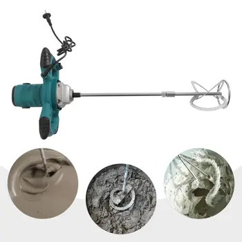 Míchačka malty 2100 W, 6stupňové nastavení, míchadlo na beton, míchadlo na cement, míchačka na beton, míchací stroj 8 nejlepší prodej stroj na míchání kosmetických krémů - №8