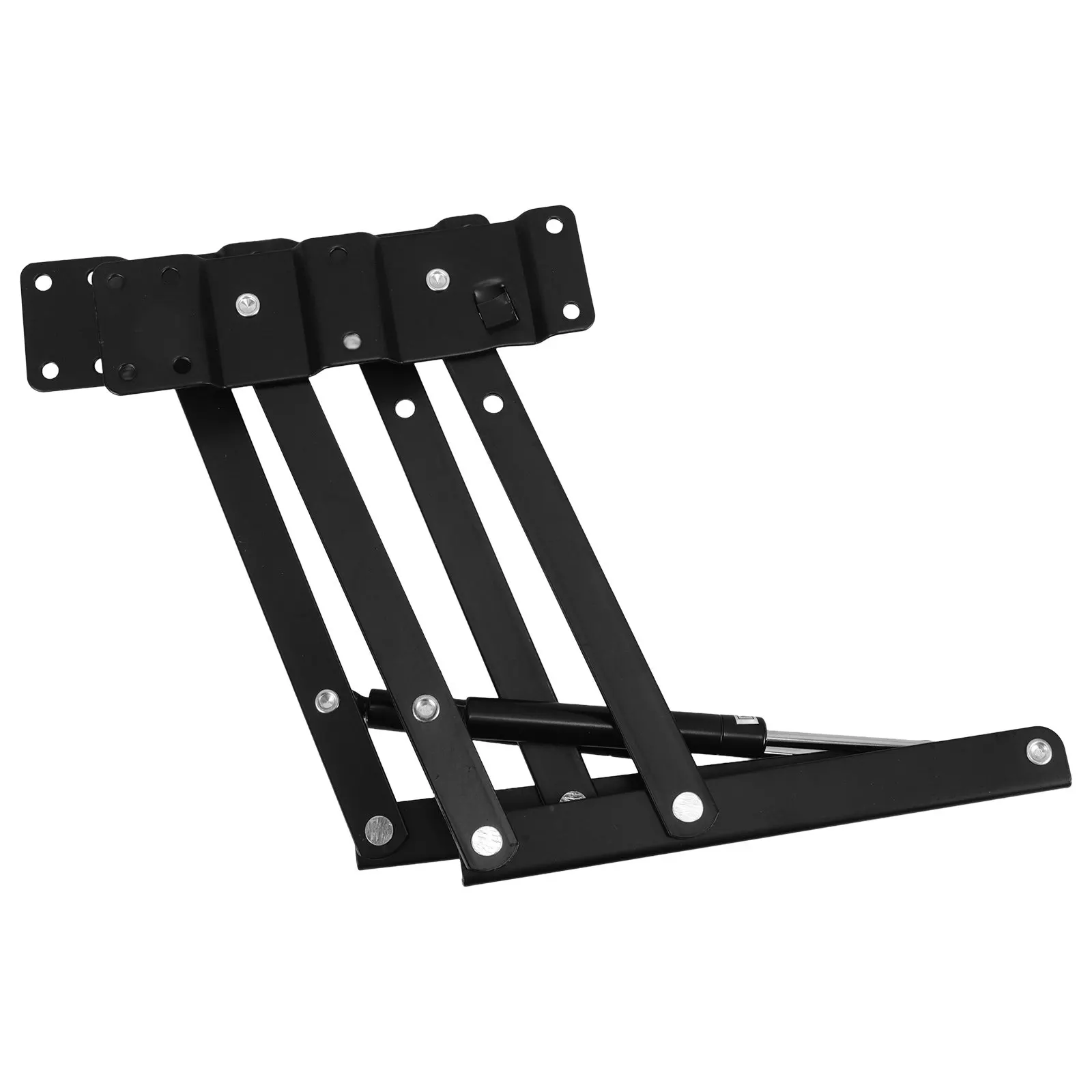 

2Pcs Table Lift Gas Spring Hinge Folding Bracket Mechanism Hardware Coffee Table Lifting Rack Foldable Desk Furniture Supplies