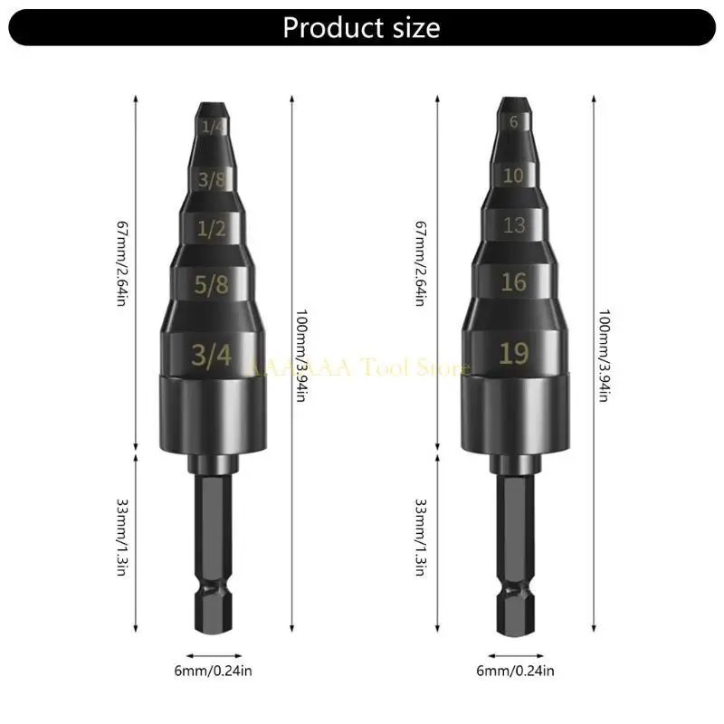 A2BE All in 5 Size Pipe Stretcher Widener Flaring Tool, Carbon Steel Expander for 6/9/12/16/19mm Tube, Engineers Plumbing