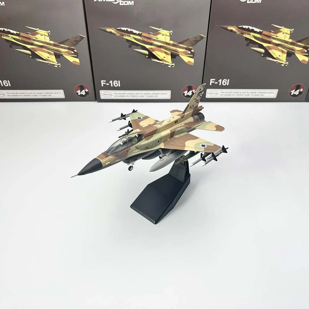 

Модель самолета F-16I Sufa, масштаб 1:72, литая под давлением, из сплава, статическая, для коллекции