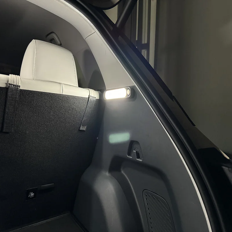 

Для Benz A45 AMG багажник, автомобильный датчик света, USB перезаряжаемый автоматический индукционный светильник, магнитная лампа в режиме Maual, инструменты