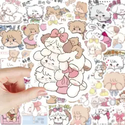 100 Stickers Cartoon Mikko Cute Girl Kawaii Diy No Repetition Phone Case Hand Ledger Waterproof Decorative Sticker Birthday Gift