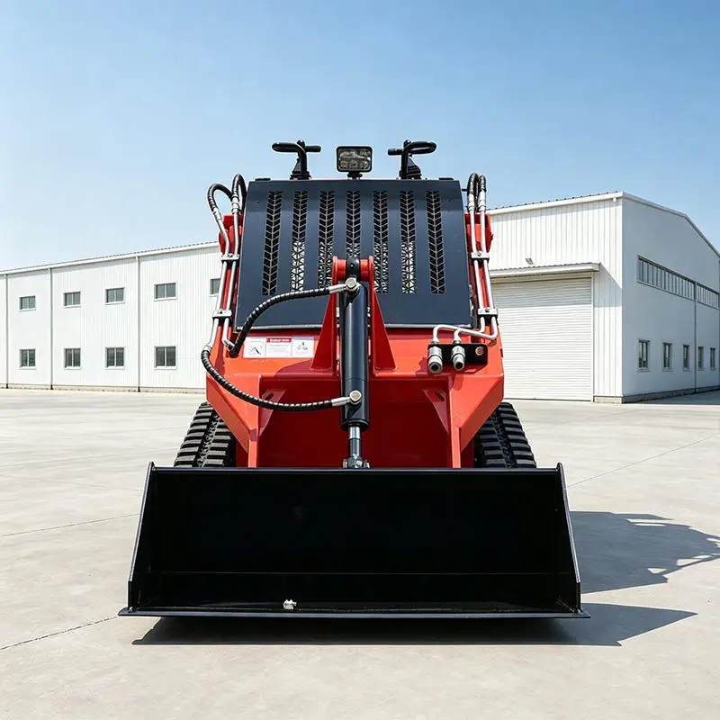 Hot Selling Mini Crawler Loader CE Approved Front End Loader Tracked Skid Steer Loader for Municipal Pipeline Construction