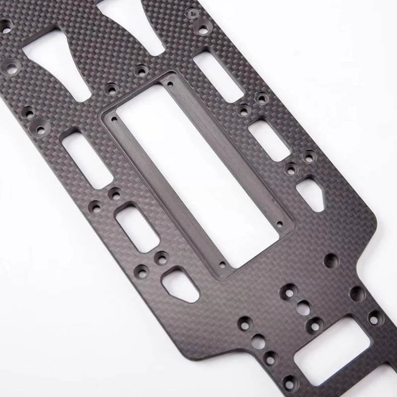 Customized CNC Carving Carbon Fiber Composite Material High Temperature Application Board Insulation Carbon Fiber Board