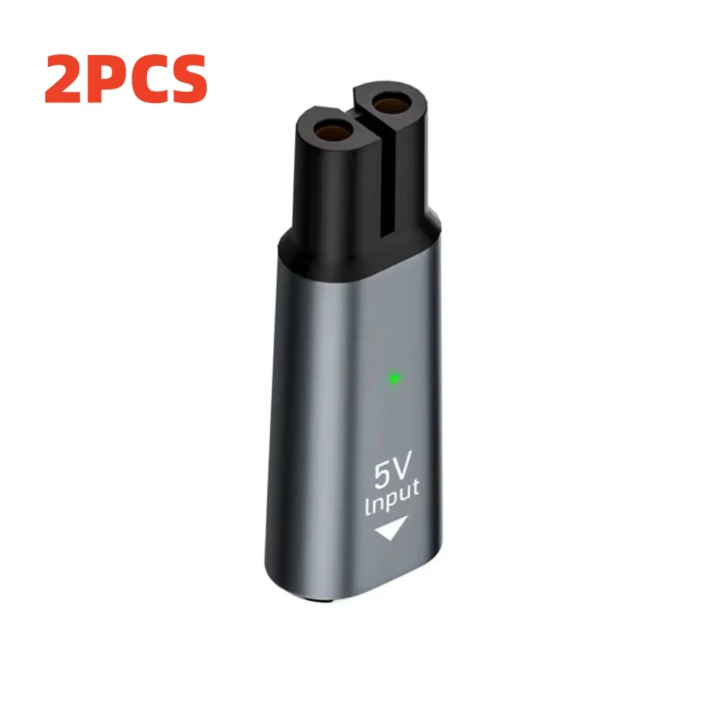 5V Type-C Scheerapparaat Adapter Oplader Converter voor Philips OneBlade QP2724 QP2834 QP1424 QP1924 QP4631 Baardtrimmer