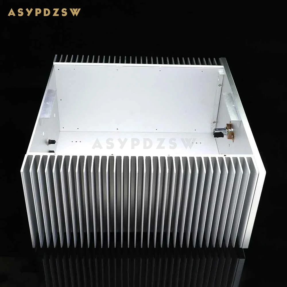 WA112 Aluminiumgehäuse, Vorverstärkergehäuse, Leistungsverstärkergehäuse/Kastengröße 412 x 413 x 200 mm