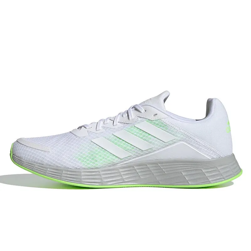 

Adidas' New Lightweight Cushioning Racing Marathon Running Shoes for Men and Women, Duramo Sl, Lightweight and Durable for Everyday Wear, Midsole Lightweight Running Shoes, Simple Design in Fluorescent Green with White, Versatile Casual Sports Shoes, Esse