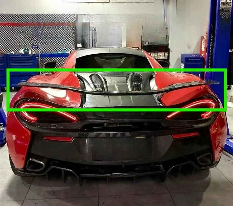 

Aero-Optimized FORMcLaren 540C 570S 570GT Rear High Wing Spoiler Carbon Fiber