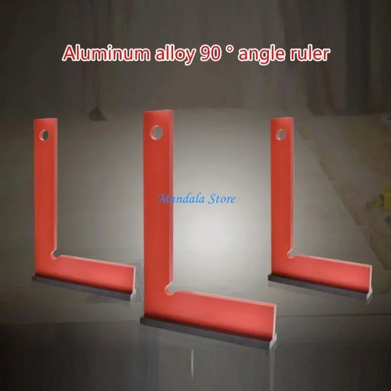 

U2JC 90 Degree Positioning Square Carpentry Square L-Type Right Angled Clamps Tool