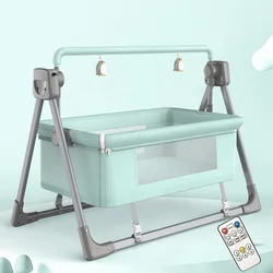 Foldable Baby Crib for Infant, Sleeping Bed, Newborn Cradle, Swing, Cheap