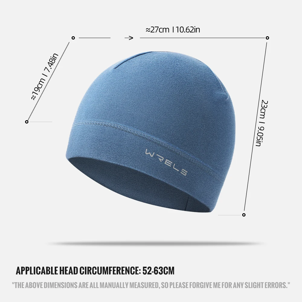 Wrels inverno térmico correndo esportes chapéus para homens macio à prova de vento gorro caminhadas ciclismo snowboard esqui quente esportes ao ar