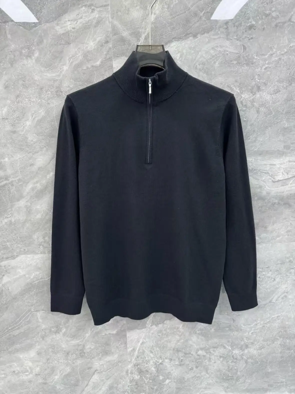 

LP wool-blend semi-turtleneck jumper