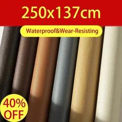 250x137cm Self Adhesive Leather Sticker Artificial Leather for Repair Sofa Chair Bed Jacket Seat Bag Pu Leather Repair Stickers