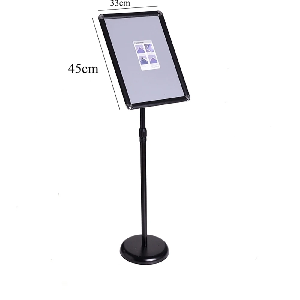 Floor Sign Stand A3 Floor Poster Menu Frame Lifting Billboard Hotel Door Guide Advertising Banner Floor Stand Signage Rack