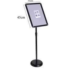 Floor Sign Stand A3 Floor Poster Menu Frame Lifting Billboard Hotel Door Guide Advertising Banner Floor Stand Signage Rack