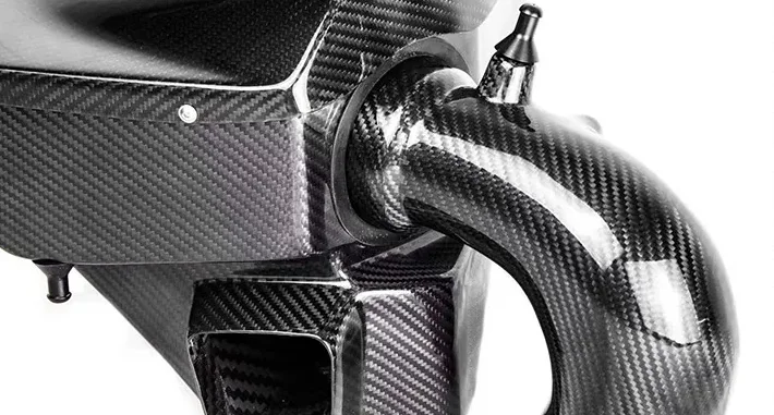 Car Intake System Real Car Data Development Light Weight Dry Carbon Fiber Cold Intake System for  3 Series B48 F Chassis 2.0T