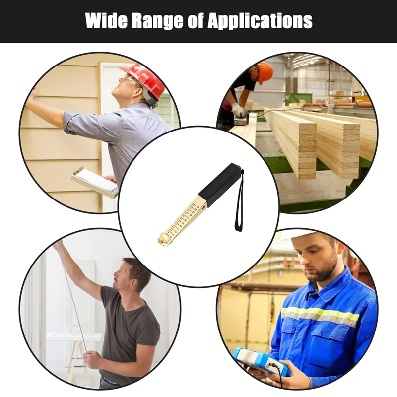 

AC88-Door-Gap Measuring Tool, 1-15Mm Fire Door-Gap Gauge Checker, Feeler Gauges For Engineering Inspection Measurement