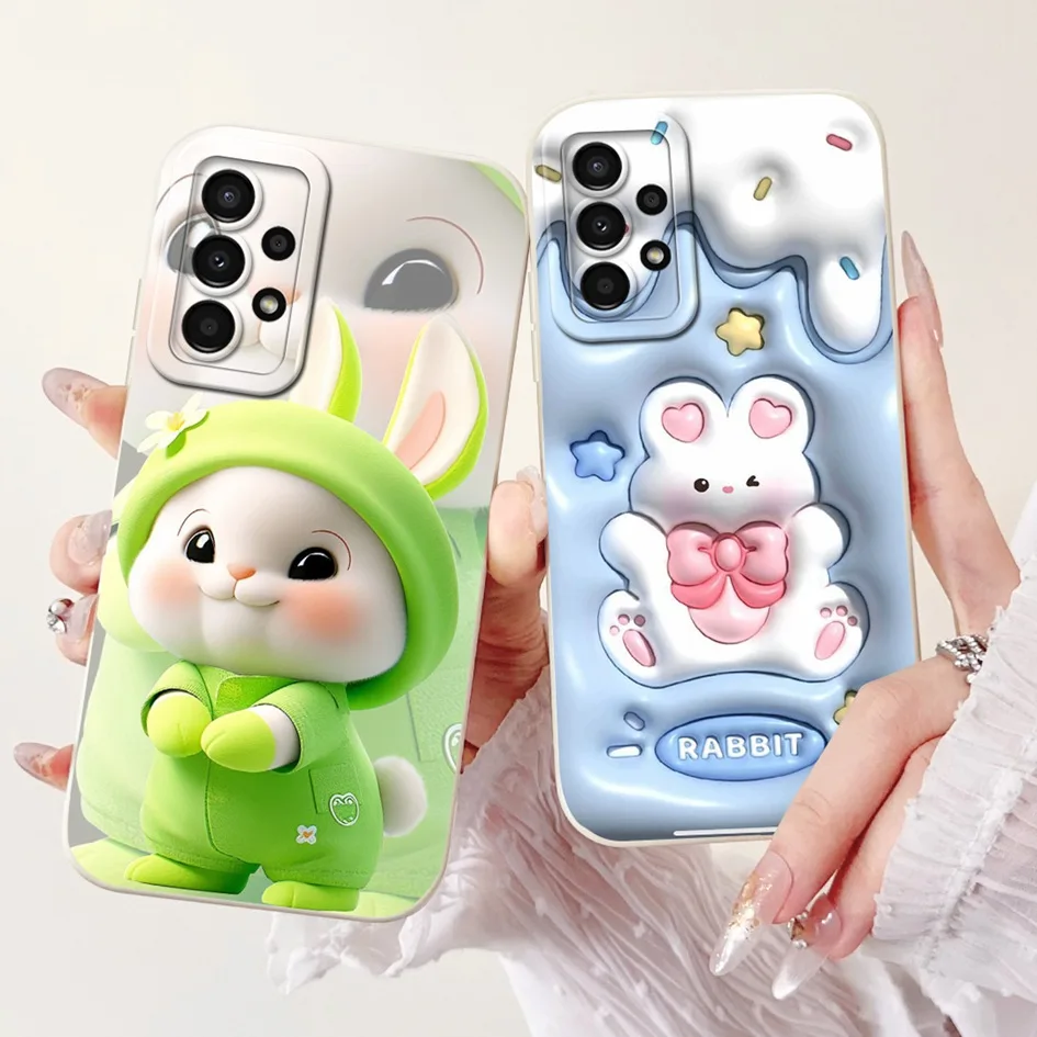 Case For Samsung Galaxy A32 4G A 32 5G Phone Cover Cute Flowers Daisy Fundas Soft Coque For Samsung A32 SM-A325F SM-A326B Bumper