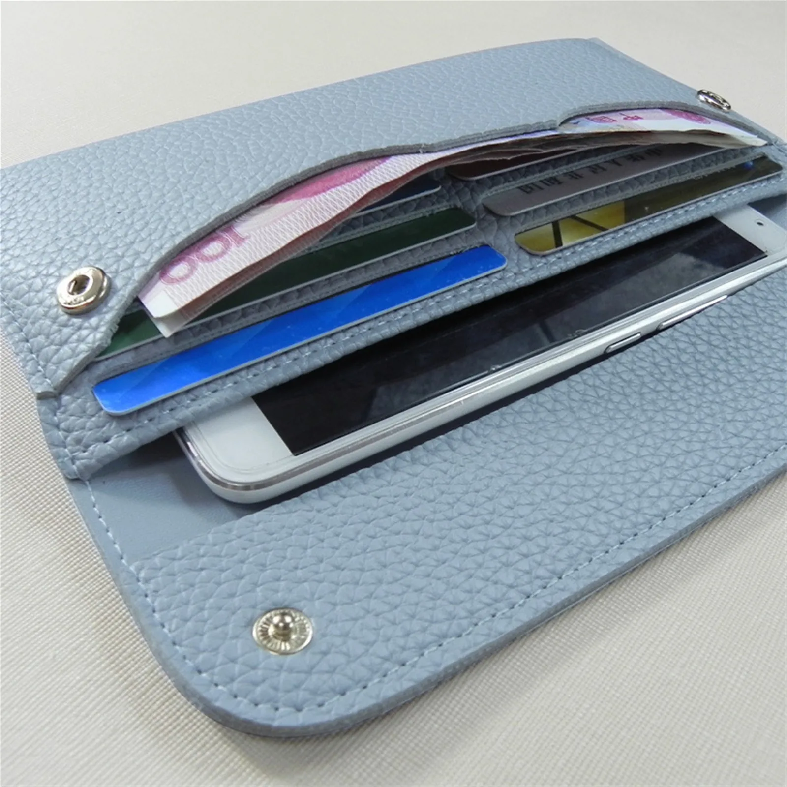 PU Leather Women Long Wallets with Large Capacity Fashion Coin Purses Hasp Clutch ID Credit Card Holder Money Bag Clip Handbag