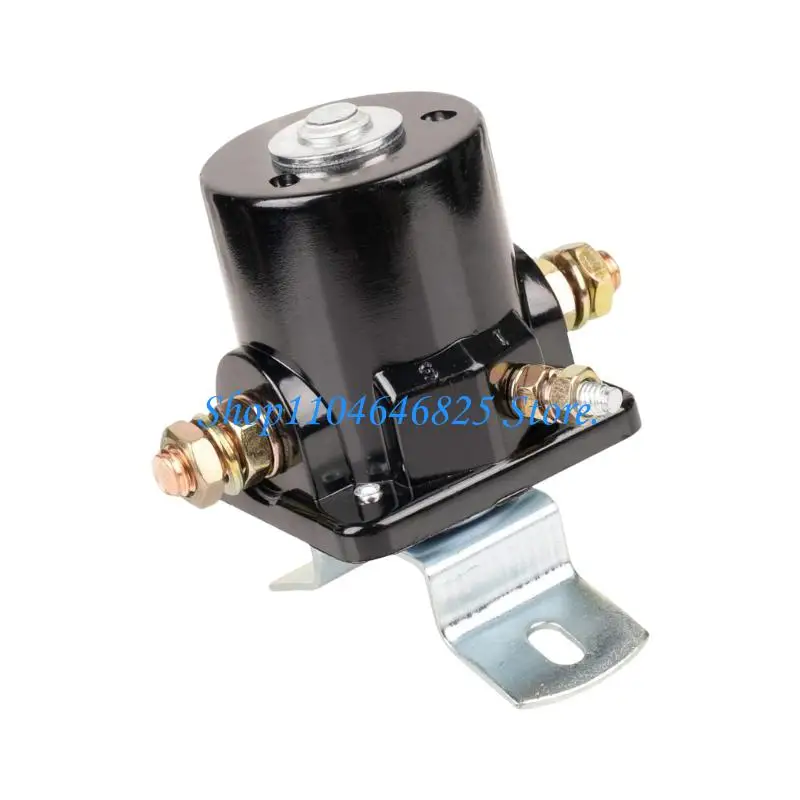 Heavy Duty 12V Starter Solenoid Relays With ABS Housing High Performances Device Easy to Use for Car 2N 8N 9N Tractors