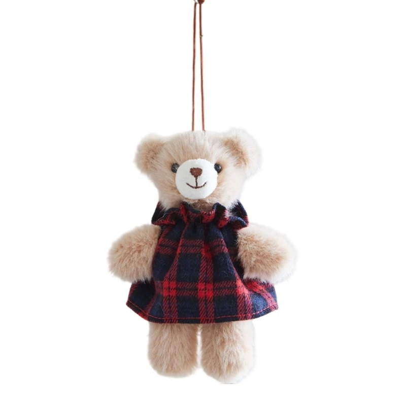 Winter Holiday Bear Ornament for Tree Shelf and Doorway Display A2BB