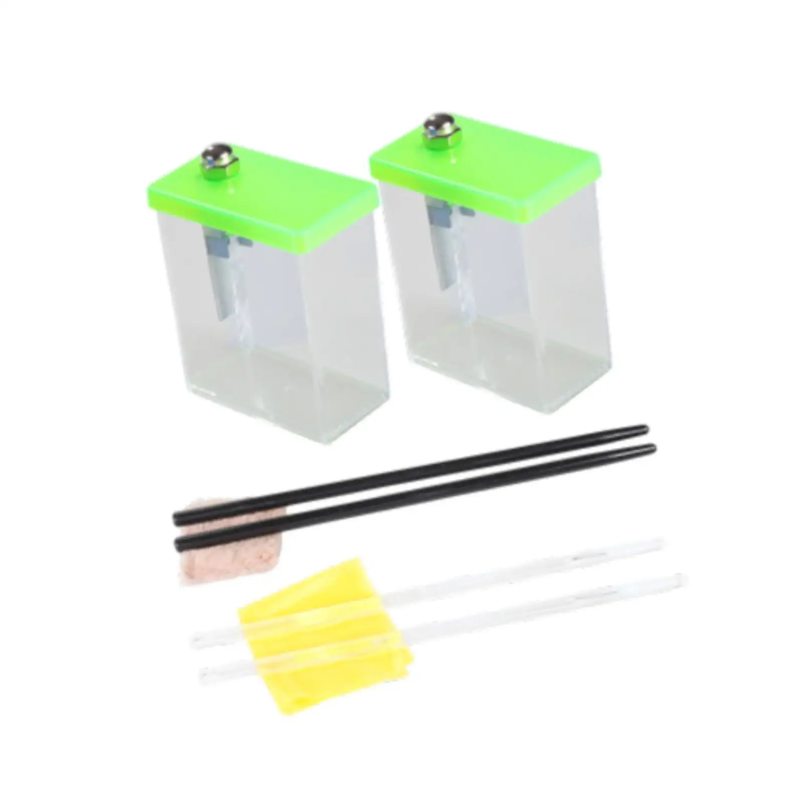 Foil Electrometer Kit Scientific Project Instrument Simple to Use Physics Teaching Aids for Home Detecting Electric Charge