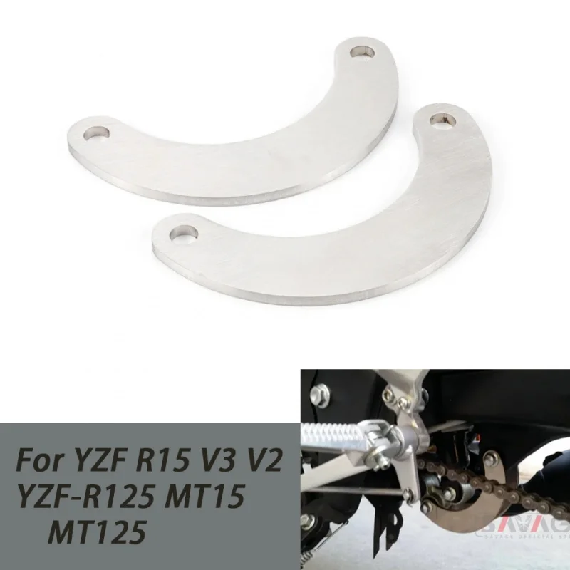 Kit de bieletas de suspensión trasera para YAMAHA YZF R15 V3 V2 YZF-R125 MT15 MT125, palanca de conexión de amortiguador para motocicleta