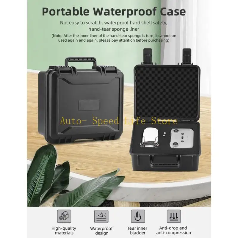 02DA صندوق مقاوم للانفجار محمول صلب لحقيبة تخزين القشرة حقيبة مقاوم للماء لحمل السفر لحقيبة الحقيبة لـ Mini #2