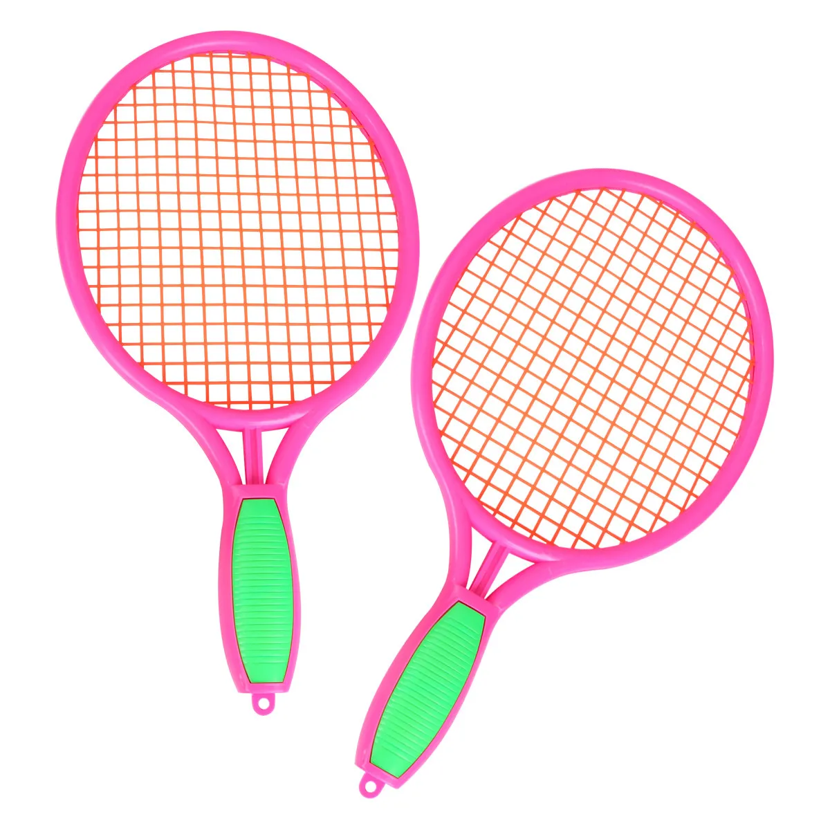 1Pair Kids Racket Set Multifunctional ABS Badminton Tennis Racket for Play Parent-Child Activity Outdoor Sports