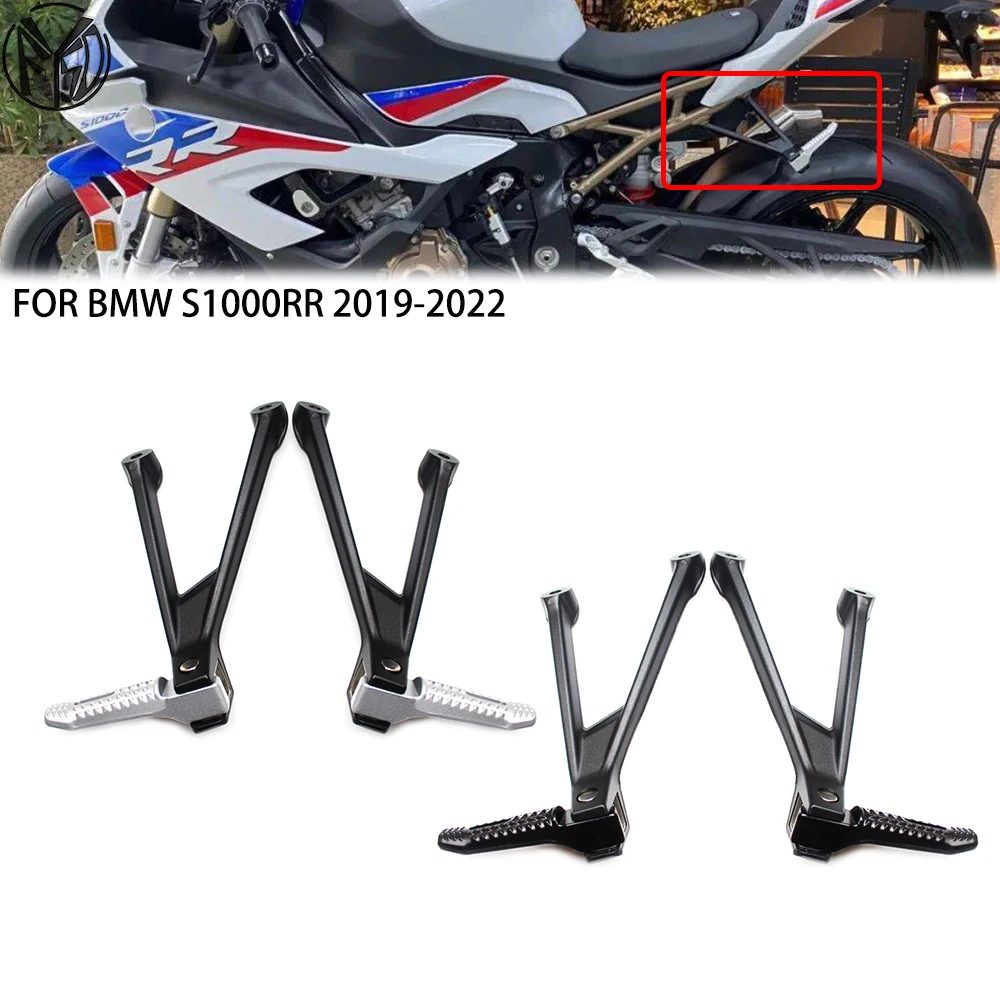 Per BMW S1000RR S1000R S1000 RR R S 1000 R RR 2010-2017 2016 moto posteriore passeggero poggiapiedi pedane poggiapiedi Kit staffa pedale