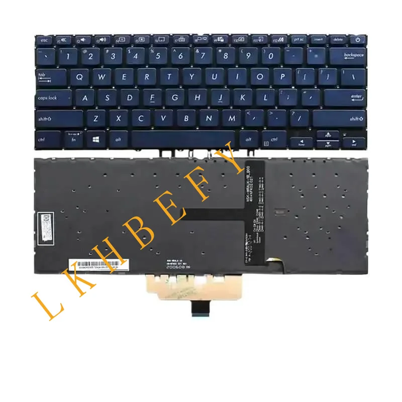 New Keyboard with backlit for  zenbook 14 ux434 ux434f ux434fac u4600fl €€