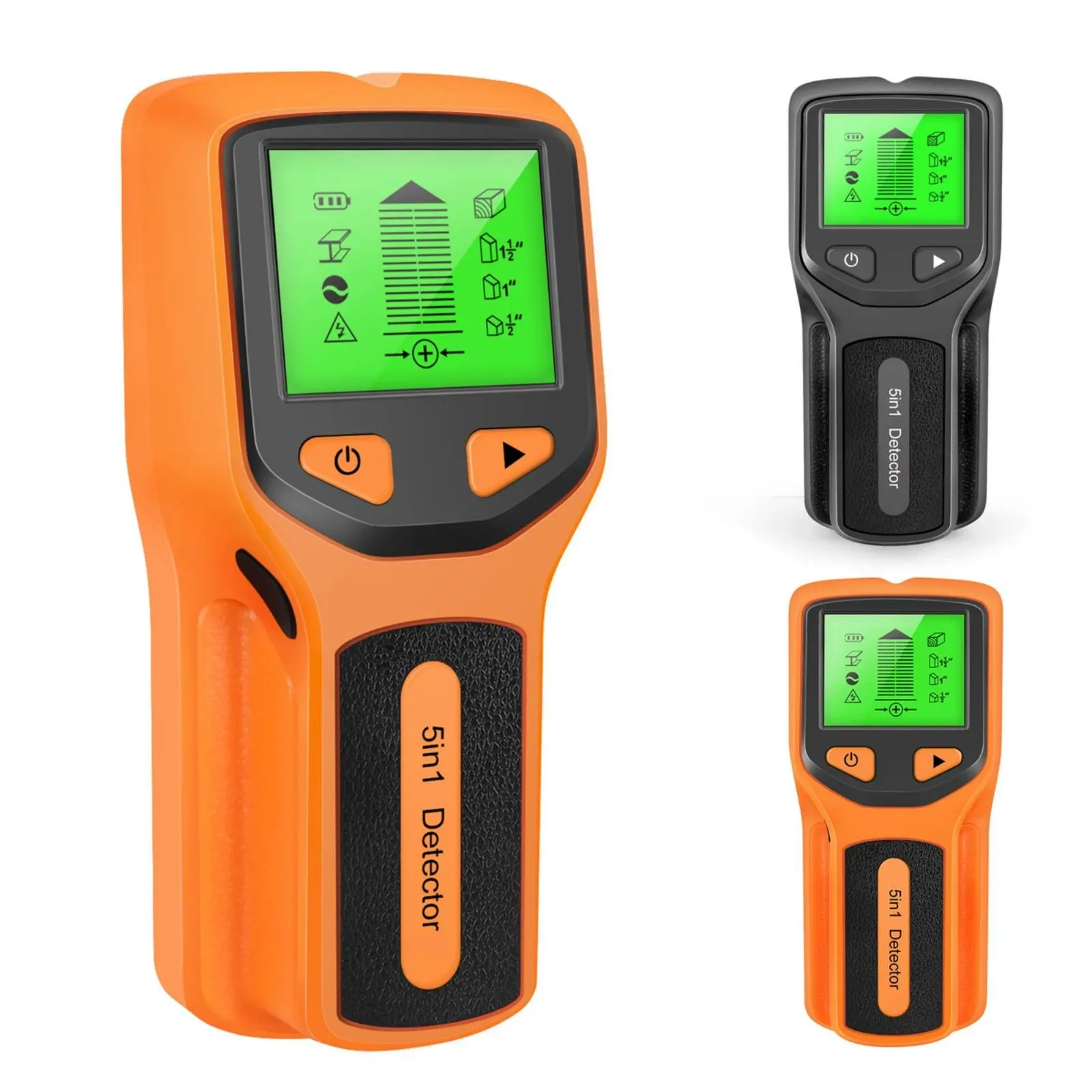 

5 in 1 Stud Detector Easy to Use Multifunction Stud Detector Multifunction Wall Scanner Audio Signal Home Tool