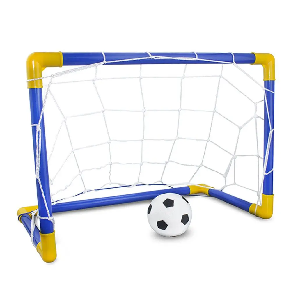 Indoor DIY Net Set Toys Detachable Soccer Goal Post Outdoor Sport Soccer Football