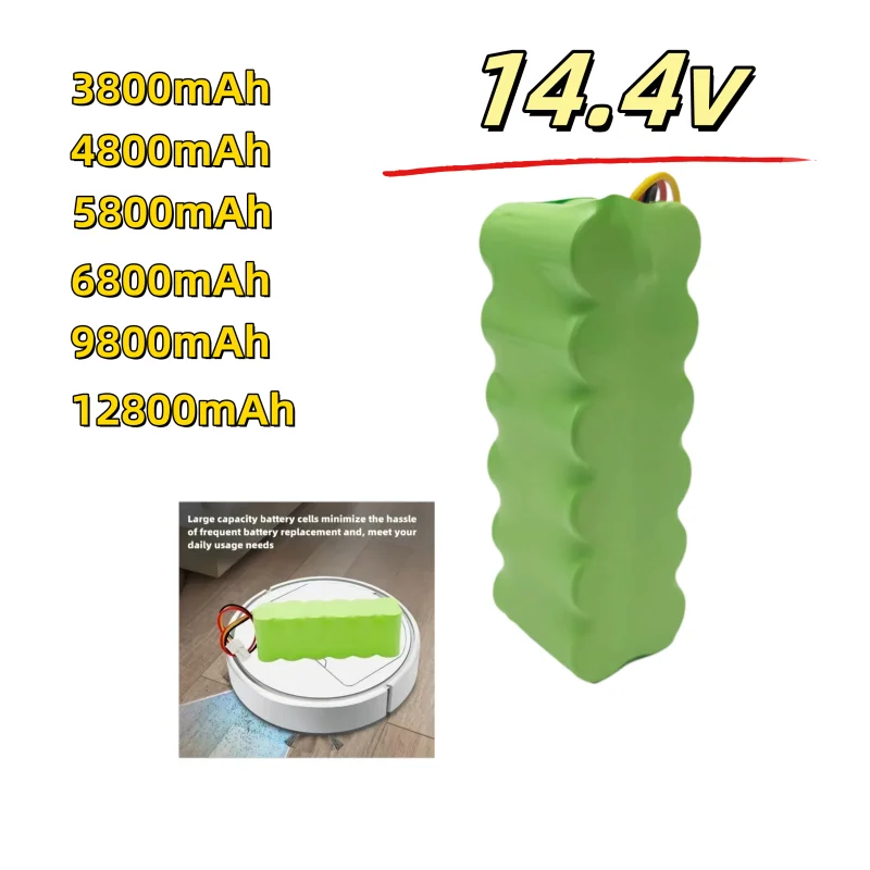Suitable  Samsung sweeping robot battery 14.4V NI-NH 12800mAh applicable to SR8895 SR8840 SR8845 SR8855 VCA-RBT20 DJ96-00113C；‘’