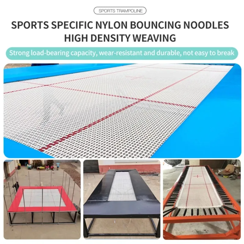 2026 Custom Gymnastic Trampoline Indoor Outdoor Sports Jumping Equipment for Kids
