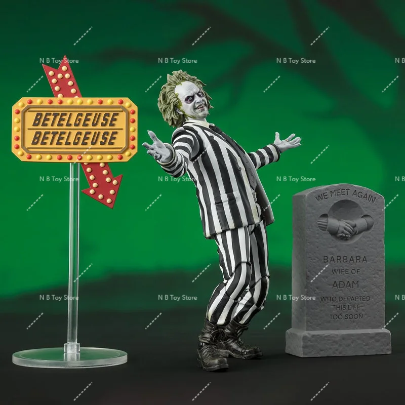 Auf Lager BANDAI Original SHF WB S.H.Figuarts BEETLEJUICE ToyGift Modell Actionfigur für Kinder Schaumstoffbox Verpackung