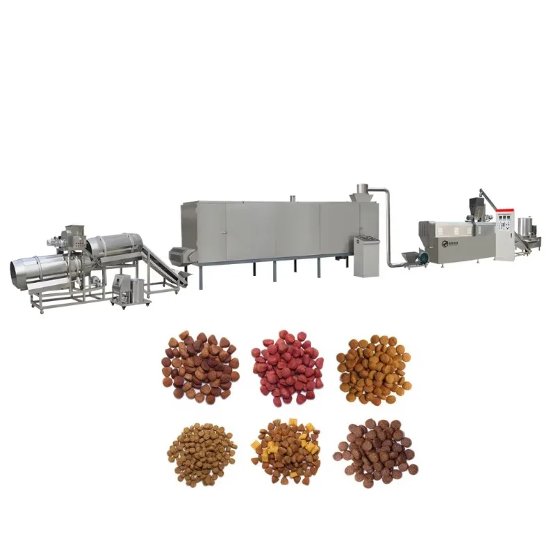 New Full Production Line Dry Dog Pet Food Making Processing Machine   Food Extrusion Machine