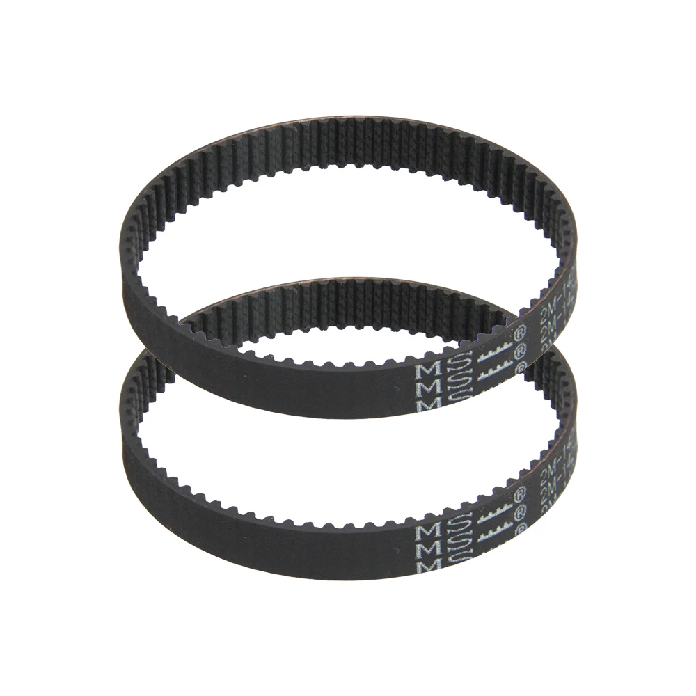 TASP 2pcs Vaccum Cleaner Timing Drive Belt 2M-142-6 Perimeter 142mm Width 6mm Teeth 71 Synchronous Conveyor Household Spare Part