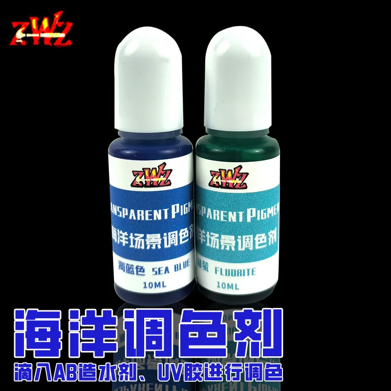 

Ocean SceneToner Model Marine Specific Colorants Miniature Scene DIY handicraft ZWZ 3D Printer Parts