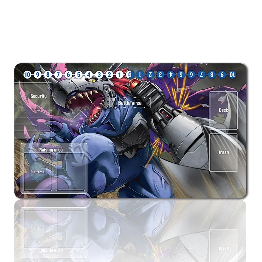 

30122416 — игровой коврик Digimon Playmat, размер 60X35 см, игровые коврики, совместимые с DTCG