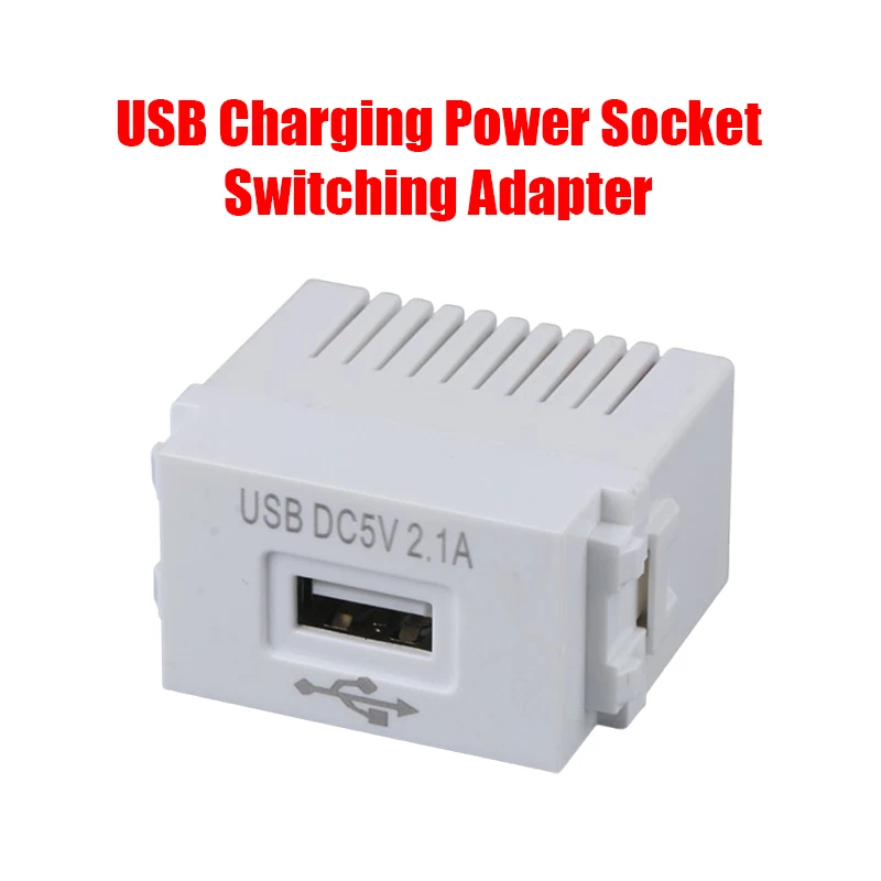 لوحة شحن الهاتف المحمول USB وحدة الطاقة 220 فولت المقبس 5 فولت محول 2.1A USB شحن مقبس الطاقة تبديل محول