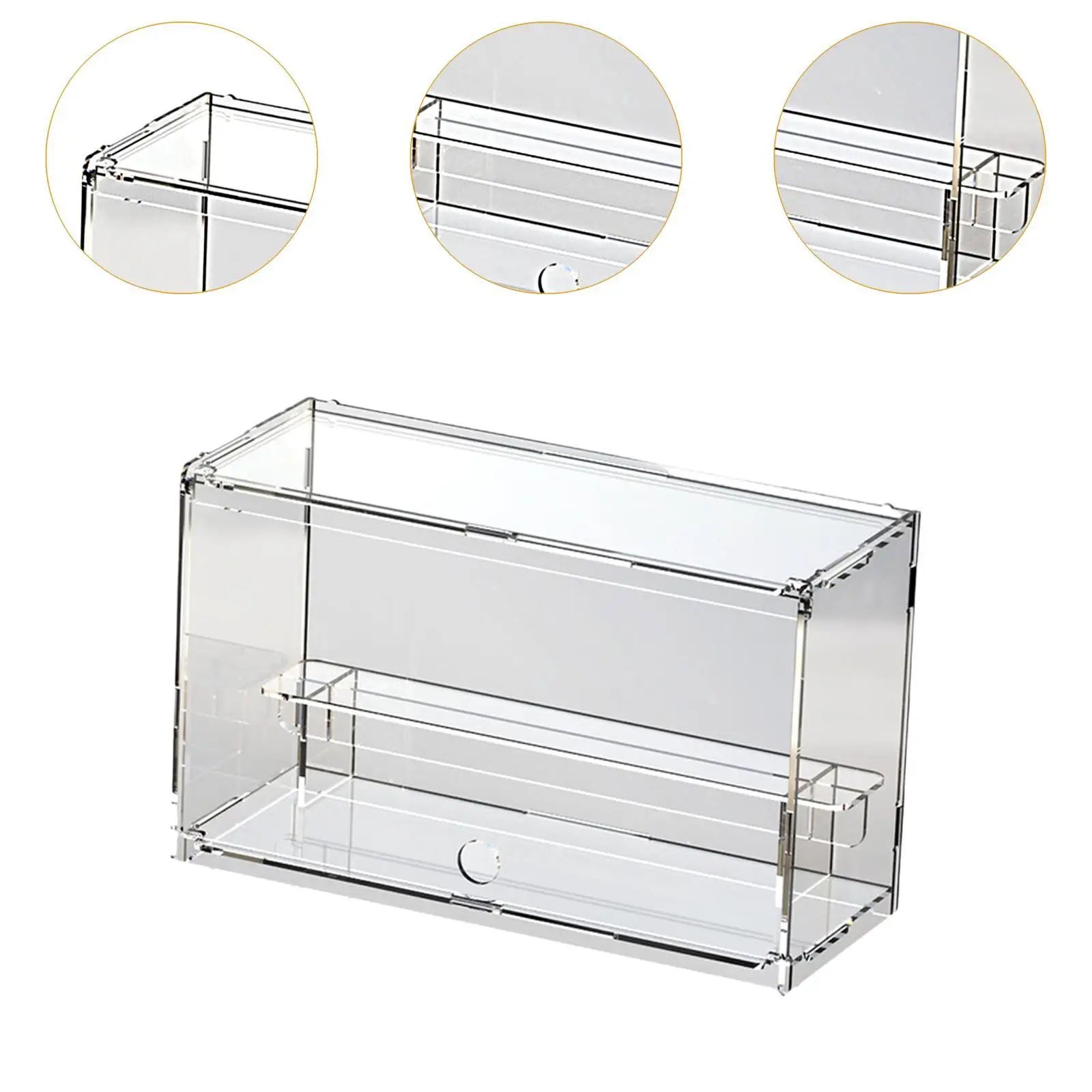 Présentoir Transparent modèle vitrine avec étagère figurine vitrine figurines transparentes présentoir pour salon