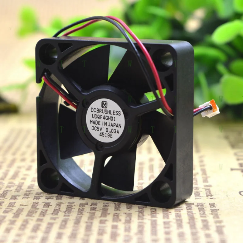 

H 1 PCS FOR Panasonic Fan UDQF4GH01 DC 5V 0.03A 4CM 4010 2 Pin