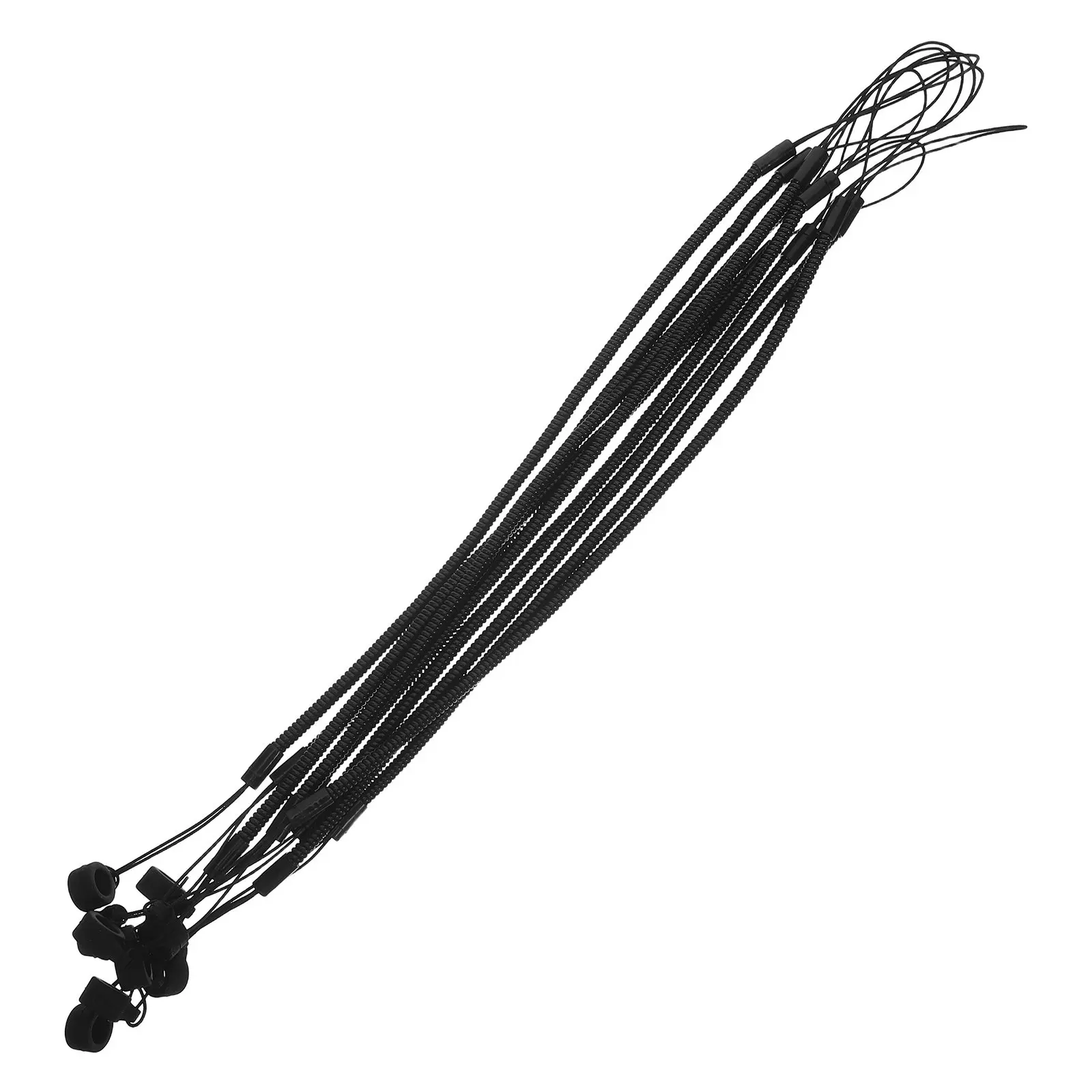 

10Pcs Stylus Pen Leash with Antitangle Spring Design 17Cm Retractable Elastic Lanyard for Tablet Pencil Holder Anti-Loss
